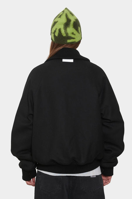 women#@Бомбер WOOL BOMBER чорний