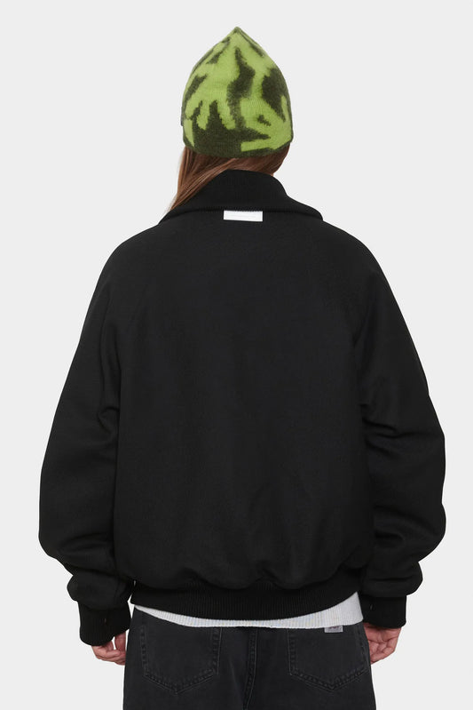 women#@Бомбер WOOL BOMBER чорний