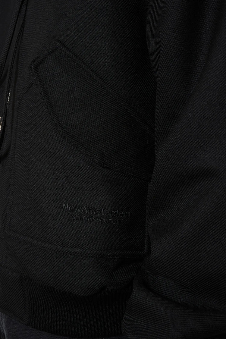 Бомбер WOOL BOMBER чорний