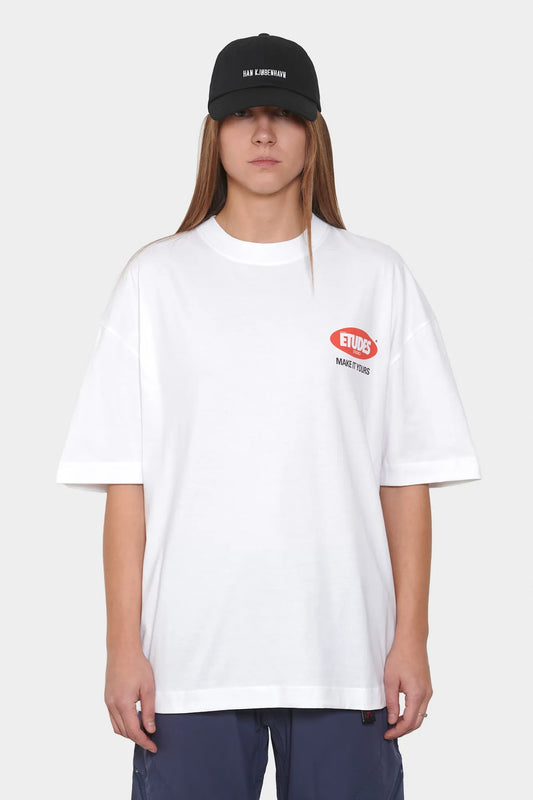 women#@Футболка RELAX TS MAKE IT YOURS біла