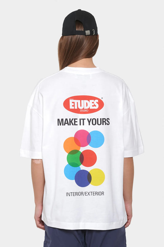 women#@Футболка RELAX TS MAKE IT YOURS біла