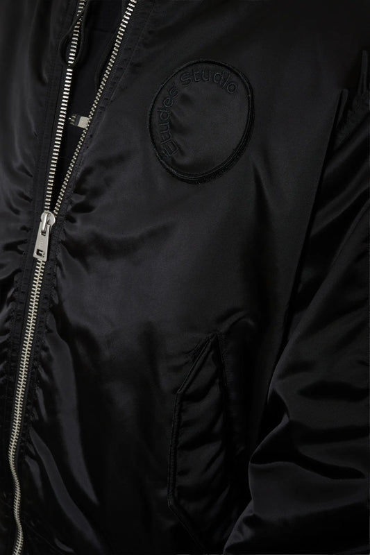 Куртка NYLON BOMBER чорна