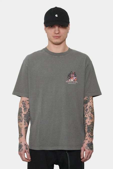 men#@Футболка BUFFET сіра