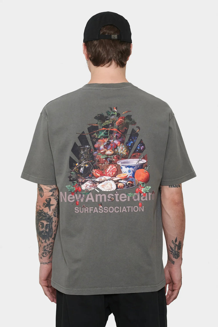 men#@Футболка BUFFET сіра