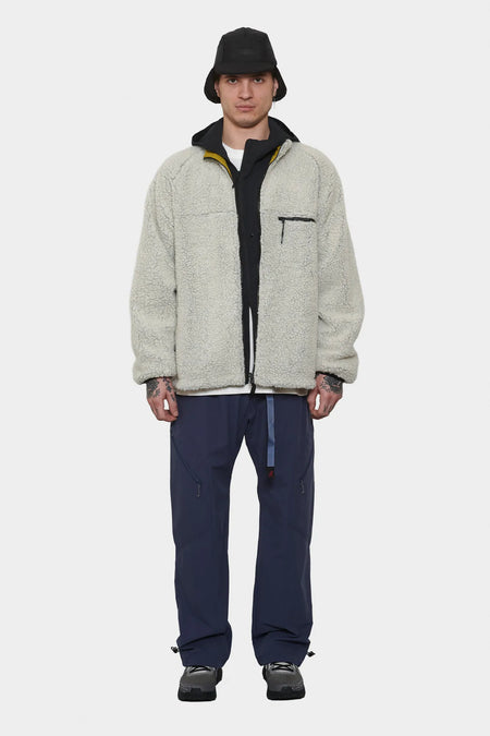 men#@Куртка REVERSIBLE SHERPA сіра