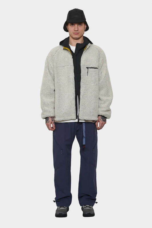 men#@Куртка REVERSIBLE SHERPA сіра