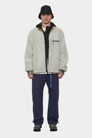 men#@Куртка REVERSIBLE SHERPA сіра