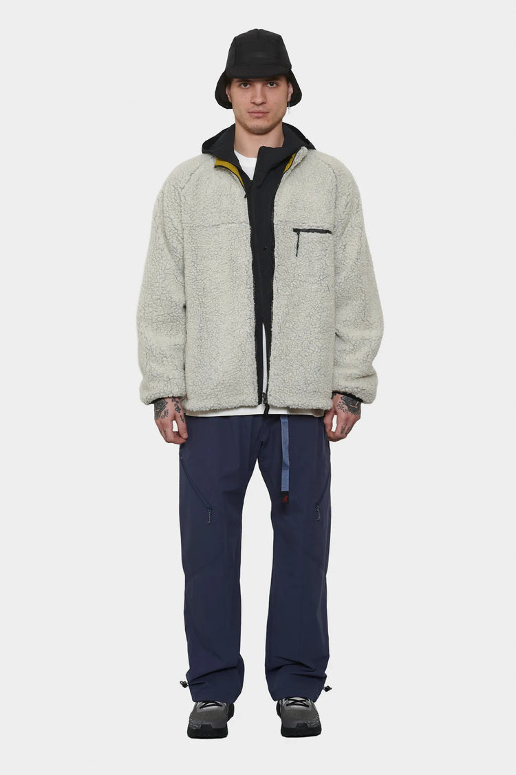 men#@Куртка REVERSIBLE SHERPA сіра