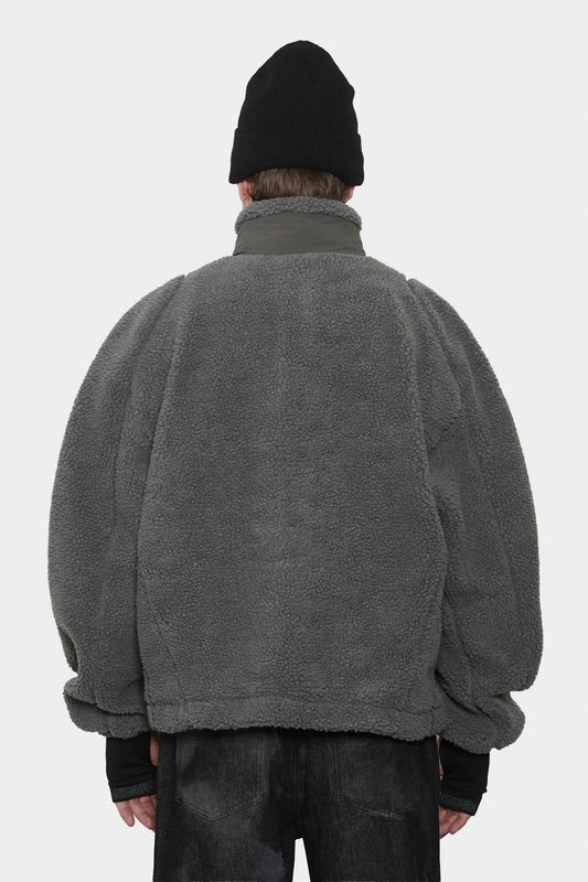 men#@Куртка FLEECE JACKET сіра