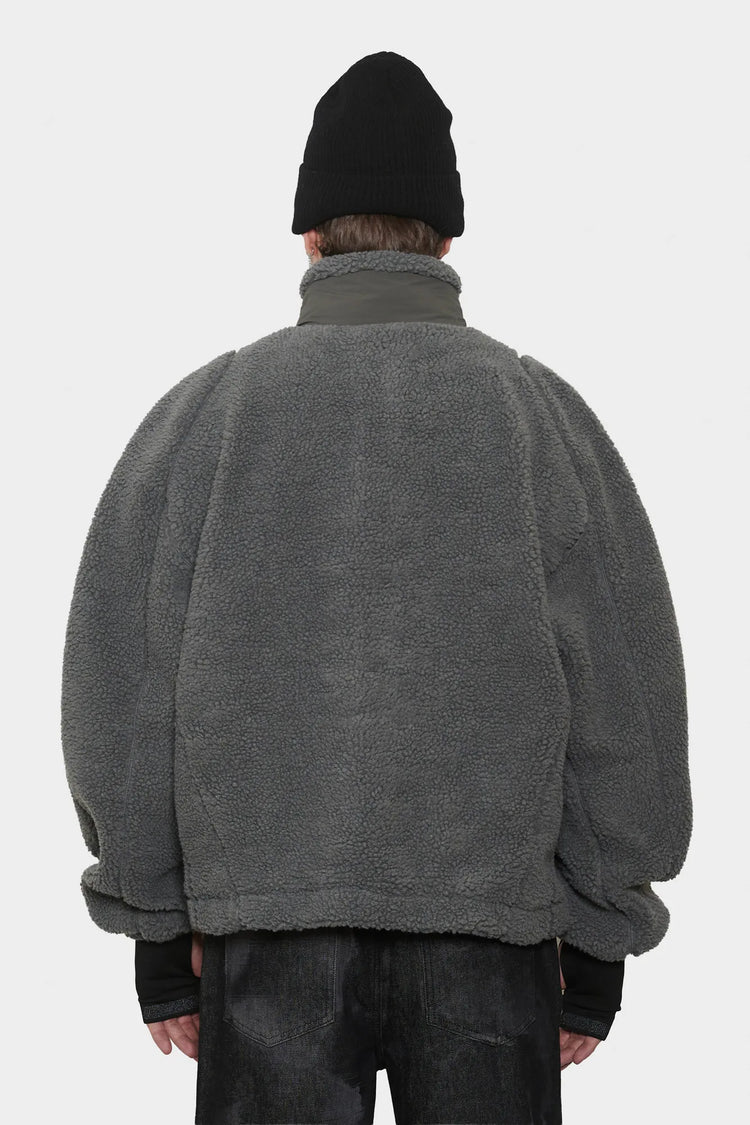 men#@Куртка FLEECE JACKET сіра