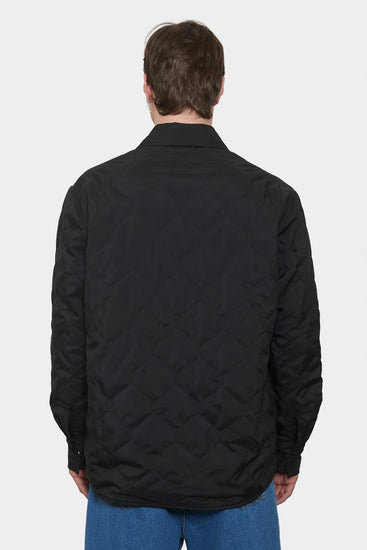 men#@Куртка PADDED OVERSHIRT чорна