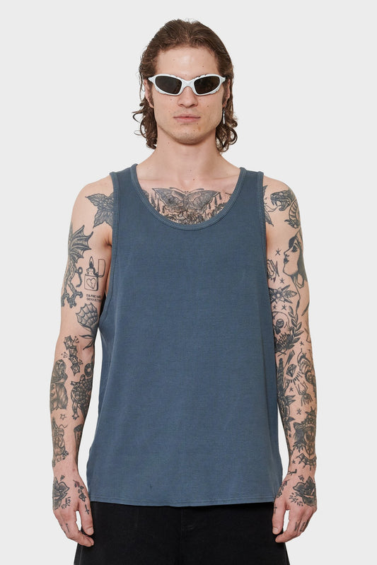 men#@Майка RIB TANK темно-сіра