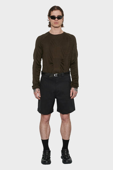 men#@Лонгслів 3D KNIT коричневий