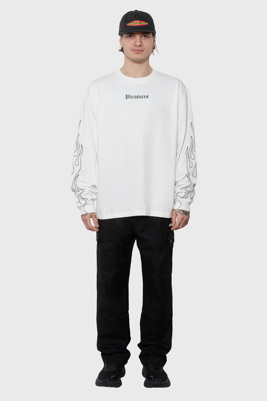 men#@Лонгслів FIERY білий, купити онлайн в магазині.