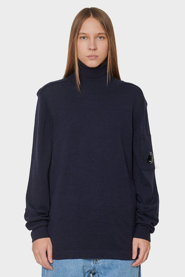 women#@Гольф TURTLE NECK MERINO WOOL чорний