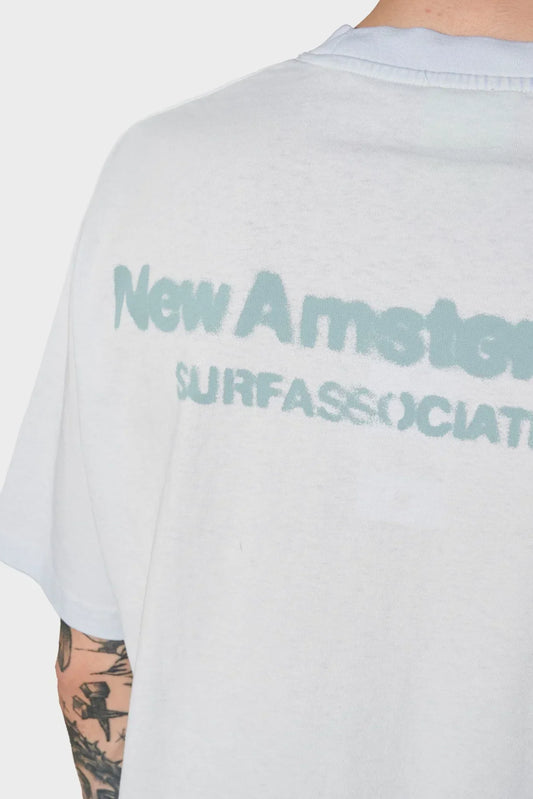 Футболка SPRAYED LOGO блакитна від NEW AMSTERDAM купити онлайн у магазині NEWBORN K