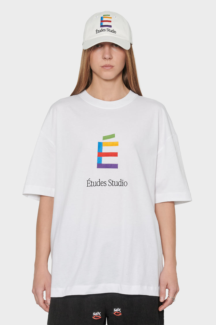 women#@Футболка RAINBOW È біла