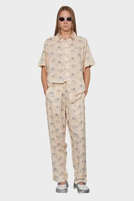 women#@Штани ANGELS PYJAMA бежеві