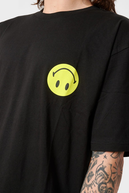 Футболка SMILEY GRAND SLAM чорна, купити онлайн в магазині.