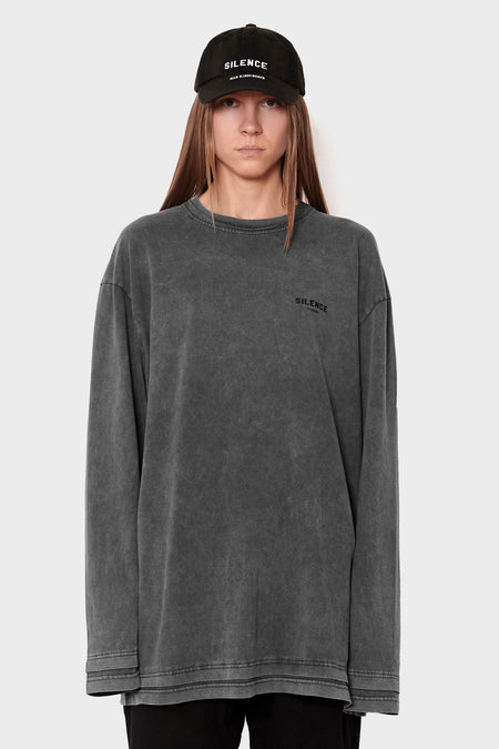 women#@Лонгслів LAYERED графітовий, купити онлайн в магазині.