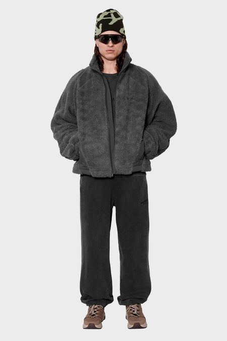 men#@Флісова куртка FLEECE JACKET темно-сіра, купити онлайн в магазині.