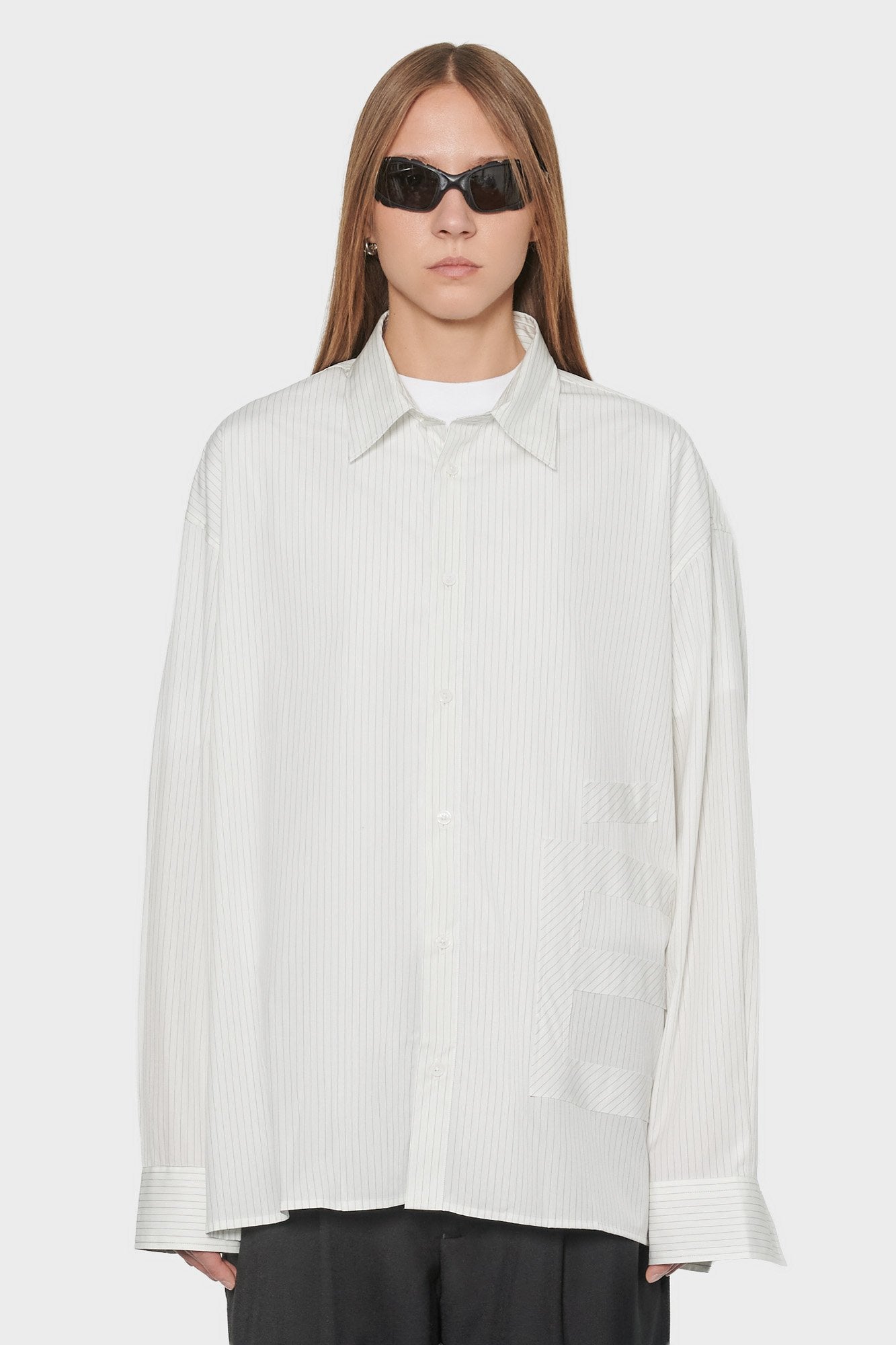 

women#@Сорочка SHIRT È PATCH біла
