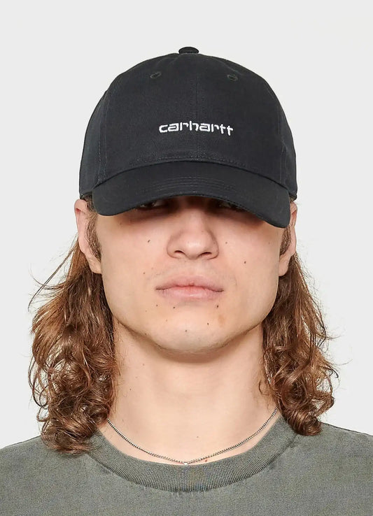 Кепка CANVAS SCRIPT CAP черная
