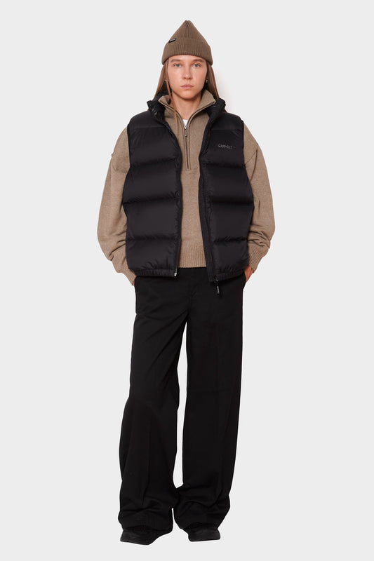 women#@Жилет DOWN PUFFER VEST чорний, купити онлайн в магазині.