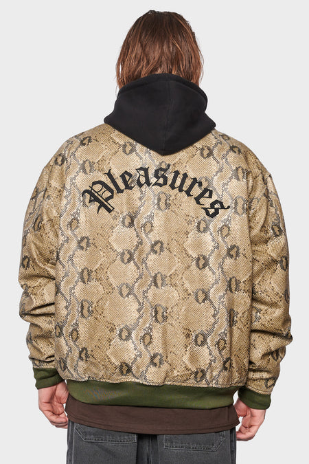 men#@Куртка RATTLE FLIGHT JACKET зелена