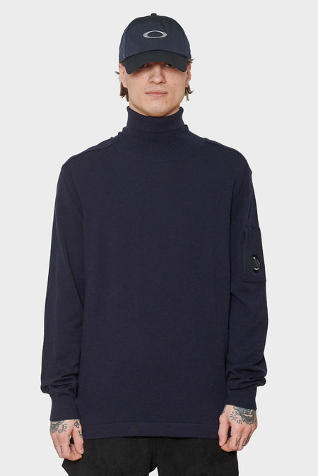 men#@Гольф TURTLE NECK MERINO WOOL чорний, купити онлайн в магазині.