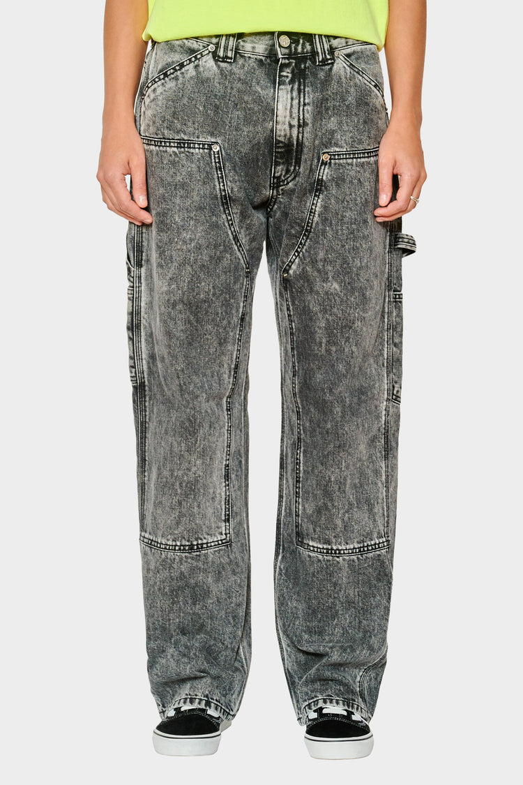 men#@Джинси ACID WASH DENIM CARPENTER чорні