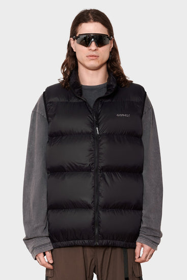 men#@Жилет DOWN PUFFER VEST чорний