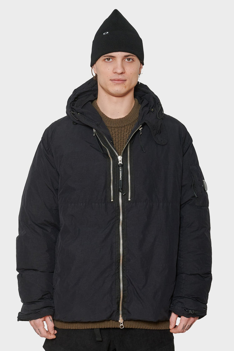 men#@Пухова куртка FLATT NYLON JACKET чорна