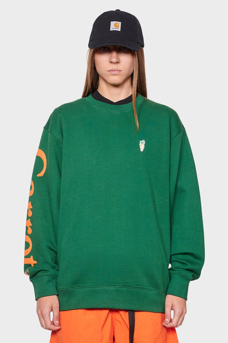 women#@Світшот WORDMARK зелений, купити онлайн в магазині.