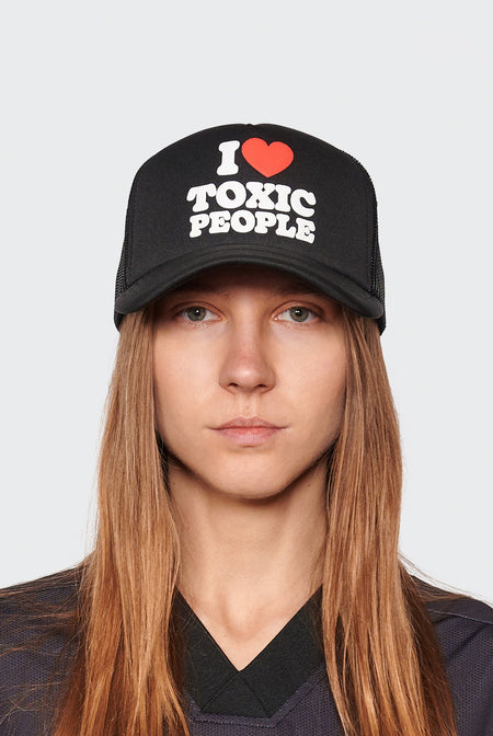 women#@Кепка TOXIC TRUCKER чорна