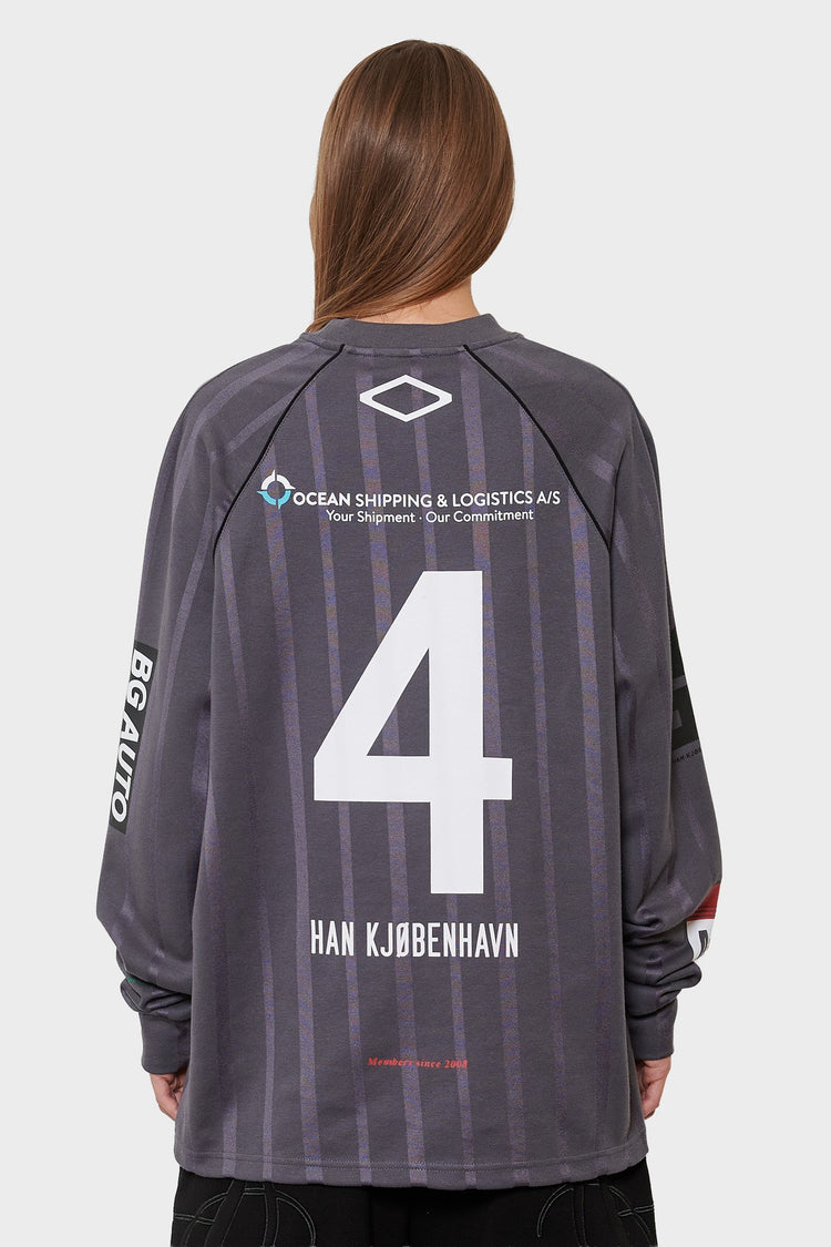 women#@Джерсі SPONSORED FOOTBALL темно-сіре