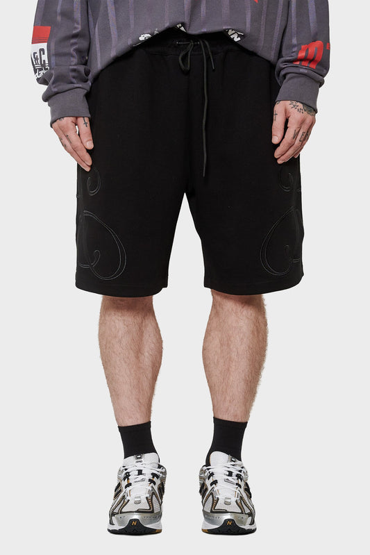 men#@Шорти MONGRAM FIT TRACK чорні