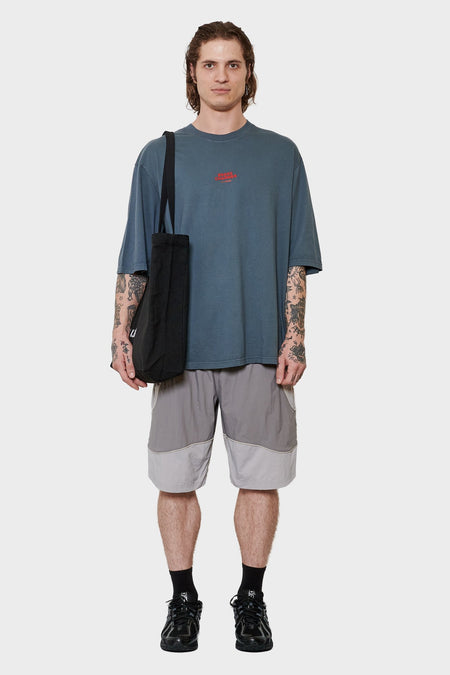 men#@Футболка SNAKE EMBROIDERY темно-сіра