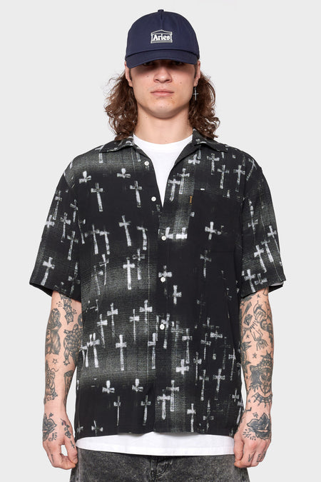 men#@Сорочка GRAVEYARD HAWAIIAN чорна, купити онлайн в магазині.