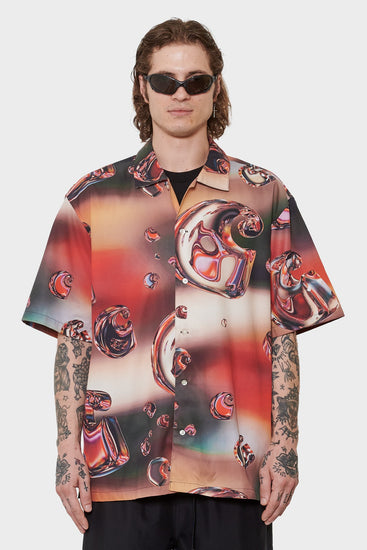 men#@Сорочка SOLAR CHROME різнокольорова