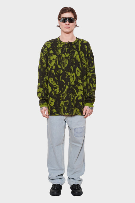 men#@Лонгслів GODS THERMAL зелений, купити онлайн в магазині.