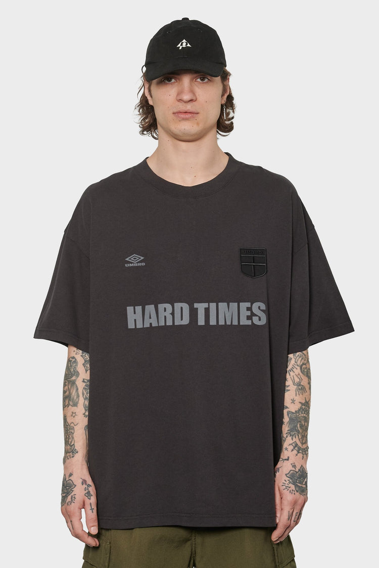 men#@Футболка HARD TIMES чорна