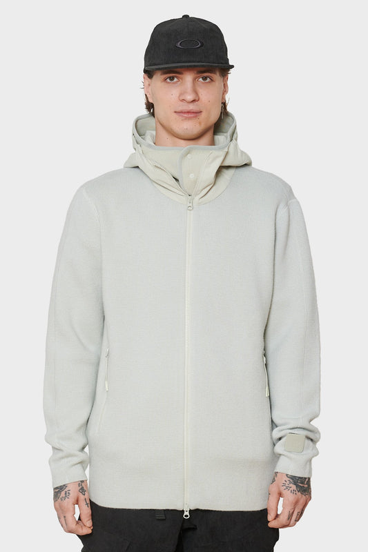 men#@Зіп-худі HOODED MERINO WOOL білий