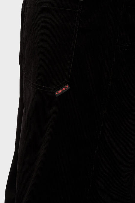 Штани CORDUROY DOUBLE KNEE чорні, купити онлайн в магазині.