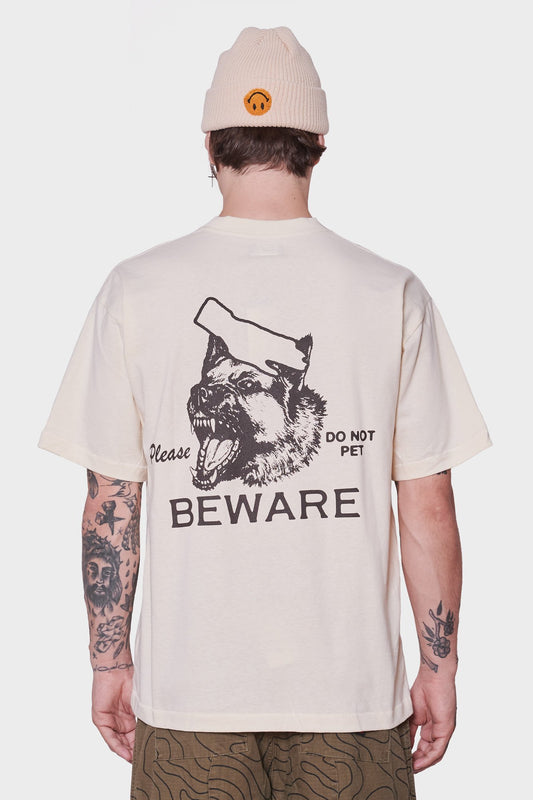 men#@Футболка BEWARE PET молочна, купити онлайн в магазині.