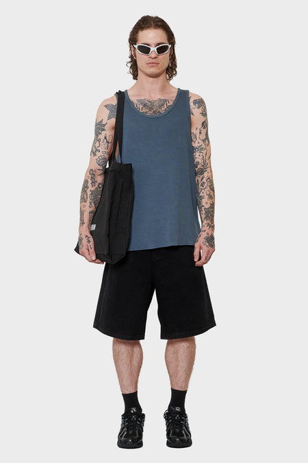 men#@Джинсові шорти BAGGY чорні