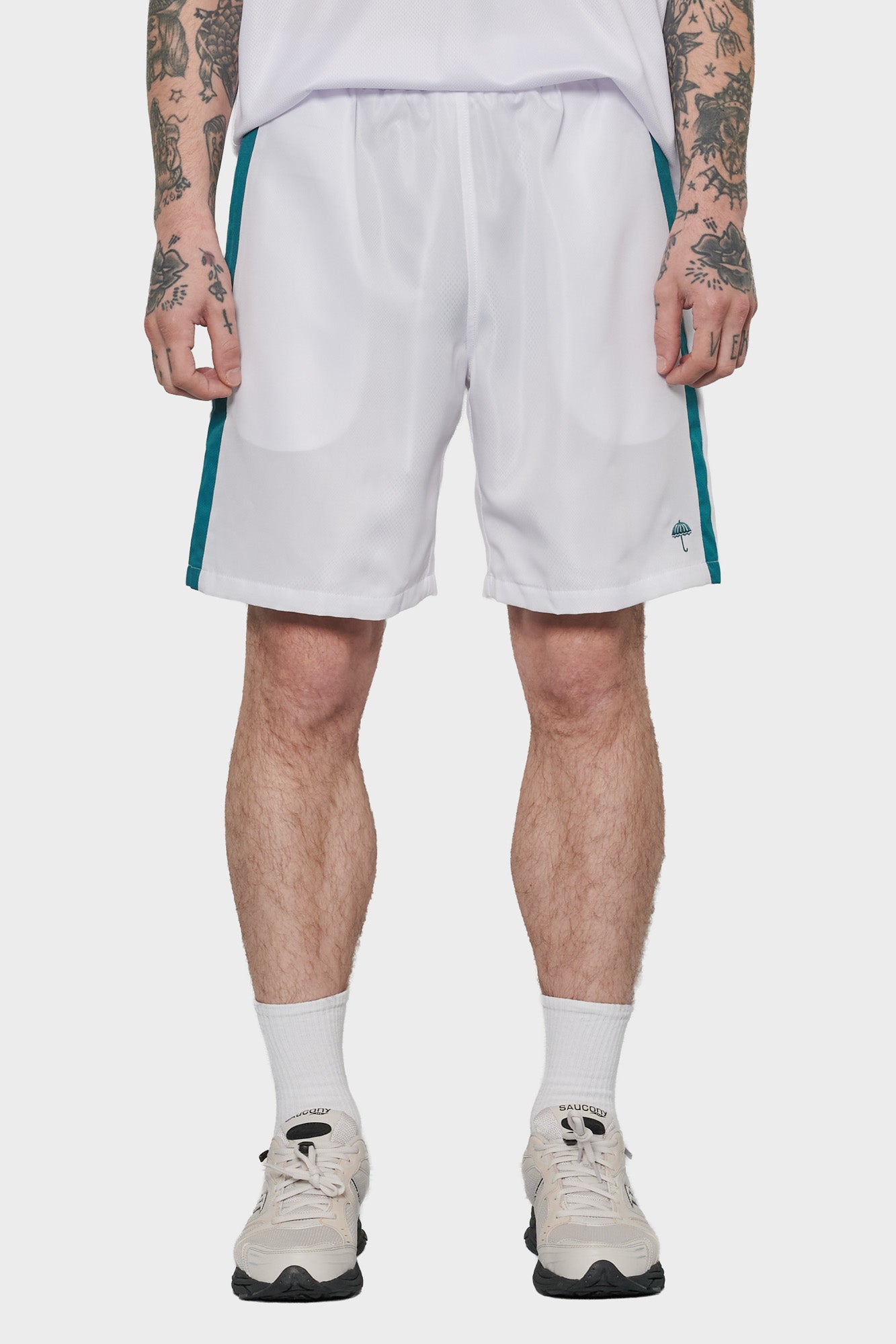 

men#@Шорти FACILE SPORT білі

