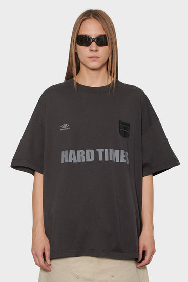 women#@Футболка HARD TIMES чорна