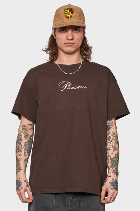 men#@Футболка STACK коричнева