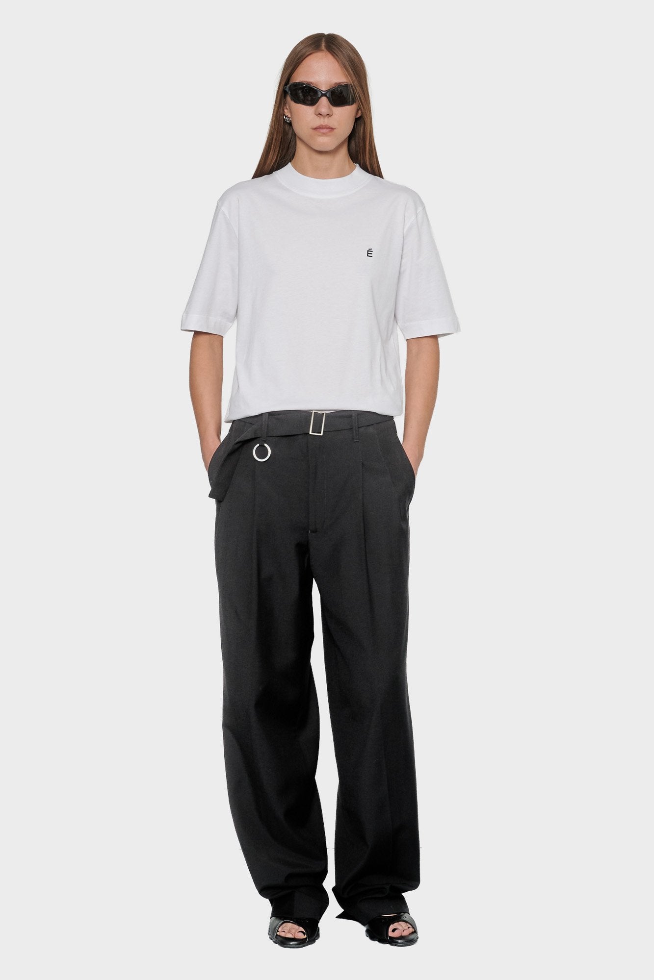 

women#@Штани LOOSE SUIT чорні

